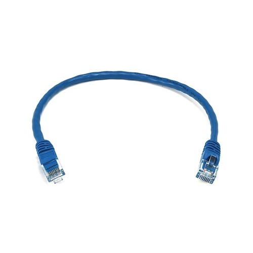 Monoprice Cat6 Utp Ethernet Cable_ 1ft Blue (2113)