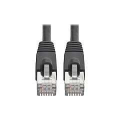 Tripp Lite Cat6a Snagless Shielded Patch Cable 10ft (N262-010-BK) Tripp Lite Cat6a Snagless Shielded Patch Cable 10ft (N262-010-BK)