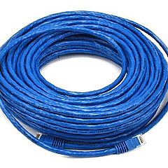 Monoprice Cat6 Utp Patch Cable_ 75ft Blue (5027)