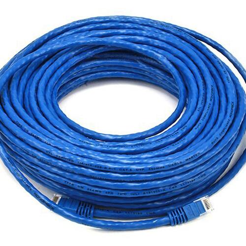 Monoprice Cat6 Utp Patch Cable_ 75ft Blue (5027)