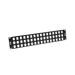 Monoprice Keystone Jack Panel_ 48 Ports (8630)
