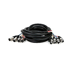 Monoprice Xlr Male To Xlr Female Snake Cable 15ft (8766)