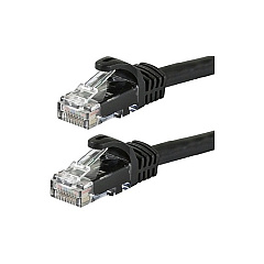 Monoprice Cat5e Cable_ 50ft Black (11340)