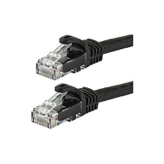 Monoprice Cat5e Utp Network Cable_ 75ft Black (11364)
