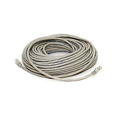 Monoprice Cat6 Copper Ethernet Cable - Gray 100ft (2389)
