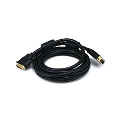 Monoprice Cl2 Dual Link Dvi-d Cable - Black 10ft (2759)