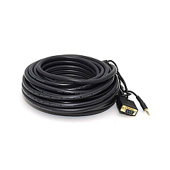 Monoprice Super Vga M/m Stereo Audio 35ft (3340)