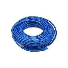 Monoprice Cat5e Utp Patch Cable_ 75ft Blue (4924)