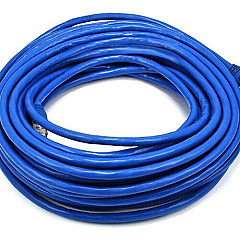 Monoprice Cat6a Patch Cable_ 50ft Blue (5905)