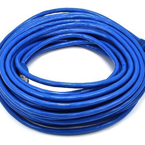 Monoprice Cat6a Patch Cable_ 50ft Blue (5905)