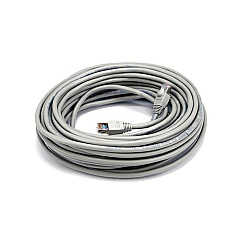 Monoprice Cat5e Stp Ethernet _ 50ft Gray (6990)