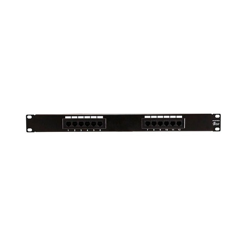 Monoprice Cat6 Patch Panel 110 Type 12 Port (7252)