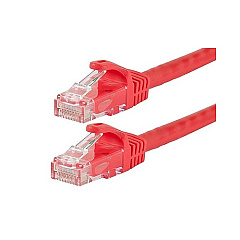 Monoprice Cat6 Utp Network Cable_ 100ft Red (9829)