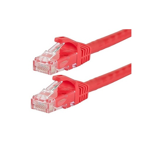 Monoprice Cat6 Utp Network Cable_ 100ft Red (9829)