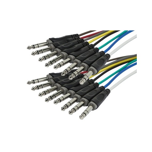 Monoprice Trs (m) To Trs (m) Snake Cable 8 Chan 1m (601191)