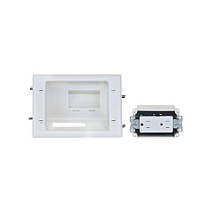 Monoprice Recessed Low Voltage Mid-size Plate (12592)