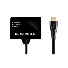 Monoprice Hdmi Pigtail Splitter 1x2 Hdmi (15252)