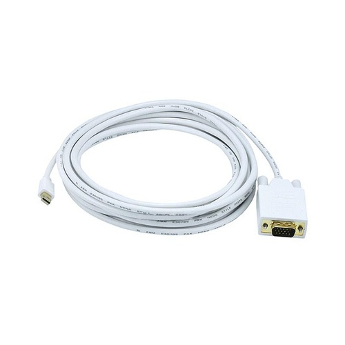 Monoprice Mini Displayport To Vga Cable-white 15ft (6005)