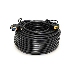 Monoprice Super Vga Hd15 M/m Cable W/ Audio 100ft (5364)