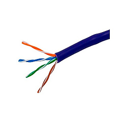 Monoprice Cat5e Utp Solid (cmr) - Purple - 1000ft (12761)