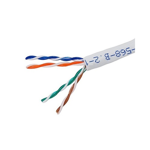 Monoprice Cat5e Utp Solid (cmr) - White -1000ft (12763)