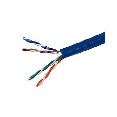 Monoprice Cat5e Utp Solid Cmr) - Blue- 500ft (13678)