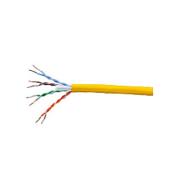 Monoprice Cat5e Utp Solid_ Plenum(cmp)1000ft Yelw (13740)
