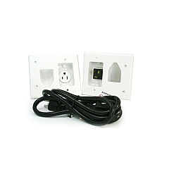 Monoprice Recessed Pro Power Kit W/straight Blade (4652)