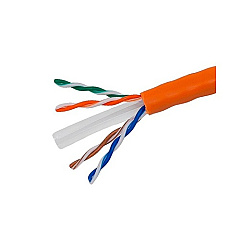 Monoprice Cat6 Utp Solid (cmr)1000ft - Orange (8106)