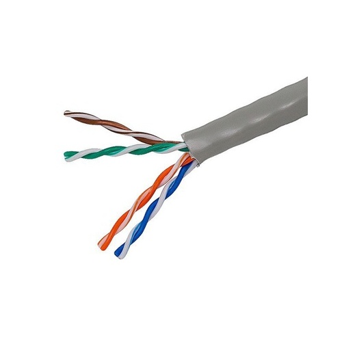 Monoprice Cat5e Utp Solid (cmr) 1000ft - Gray (877)