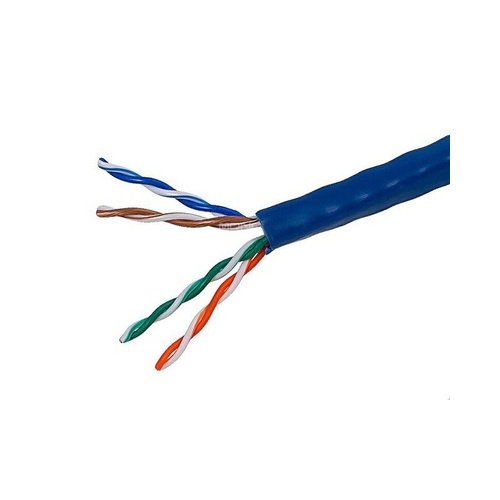 Monoprice Cat5e Utp Solid (cmr) 1000ft - Blue (880)