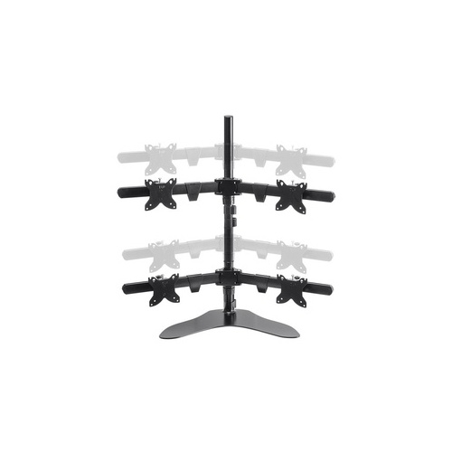 Monoprice Quad Monitor Free Standing Desk Mount (15524)