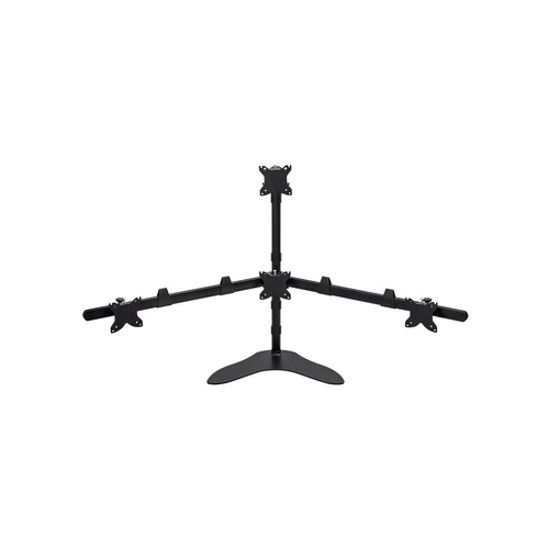 Monoprice Quad Monitor Free Standing Desk Mount (15708)