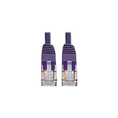 Tripp Lite Cat5e Molded Patch Cable Purple M/m 6ft (N002006PU)