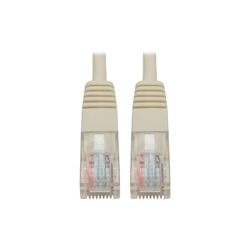 Tripp Lite Cat5e Molded Patch Cable White M/m 15ft (N002015WH)