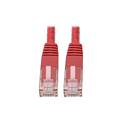 Tripp Lite Cat6 Cat5e Molded Patch Cable Red 5ft (N200005RD)
