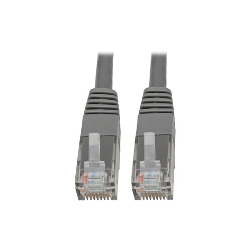 Tripp Lite Cat6 Cat5e Molded Patch Cable Gray 6ft (N200006GY)