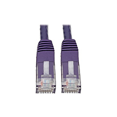 Tripp Lite Cat6 Cat5 Molded Patch Cable Purple 15ft (N200015PU)