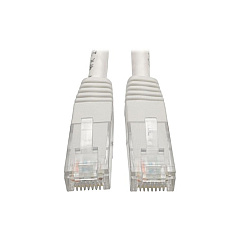 Tripp Lite Cat6 Cat5 Molded Patch Cable White 20ft (N200020WH)