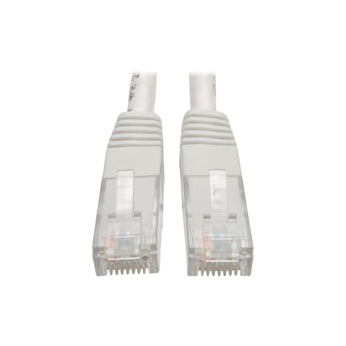 Tripp Lite Cat6 Cat5 Molded Patch Cable White 20ft (N200020WH)