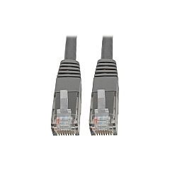 Tripp Lite Cat6 Cat5e Molded Patch Cable Gray 35ft (N200035GY)