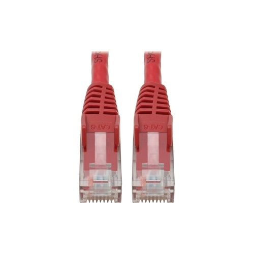 Tripp Lite Cat6 Snagless Molded Patch Cable Red 4ft (N201004RD)