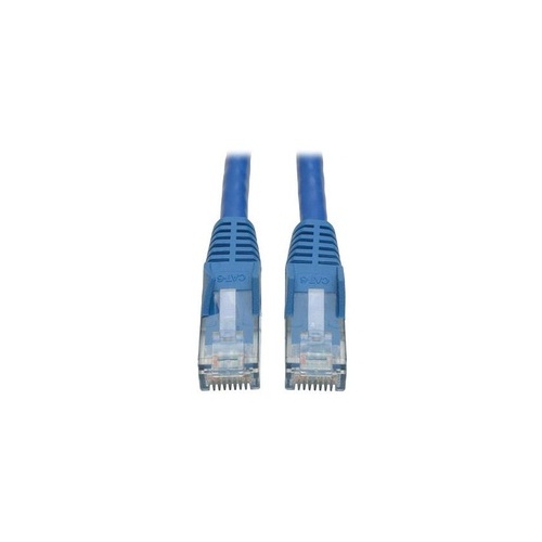 Tripp Lite Cat6 Snagless Molded Patch Cable Blu 8ft (N201-008-BL)