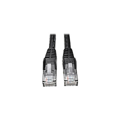 Tripp Lite Cat6 Snagless Molded Patch Cable Bk 75ft (N201075BK)