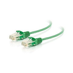 C2G 7ft Slim Cat6 Cable Utp Green (01163) C2G 7ft Slim Cat6 Cable Utp Green (01163)