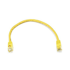 Monoprice Cat6 Utp Ethernet Cable_ 1ft Yellow (2291)