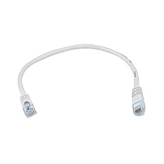Monoprice Cat6 Utp Ethernet Cable_ 1ft White (2292)