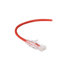 Black Box Cat6 250-mhz Snagless 28awg Stranded Ethernet Patch Cable - Unshielded (utp), Cm Pvc (rj45 M/m), Red, 12-ft. (3.7-m) (C6PC28-RD-12)