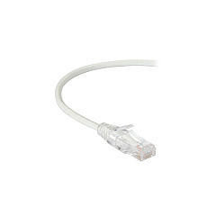 Black Box Cat6 250-mhz Snagless 28awg Stranded Ethernet Patch Cable - Unshielded (utp), Cm Pvc (rj45 M/m), White, 1-ft. (0.3-m) (C6PC28-WH-01)