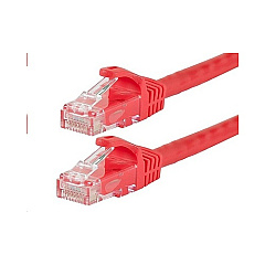 Monoprice Flexboot Cat6 24awg Cable_ 5ft Red (9831)